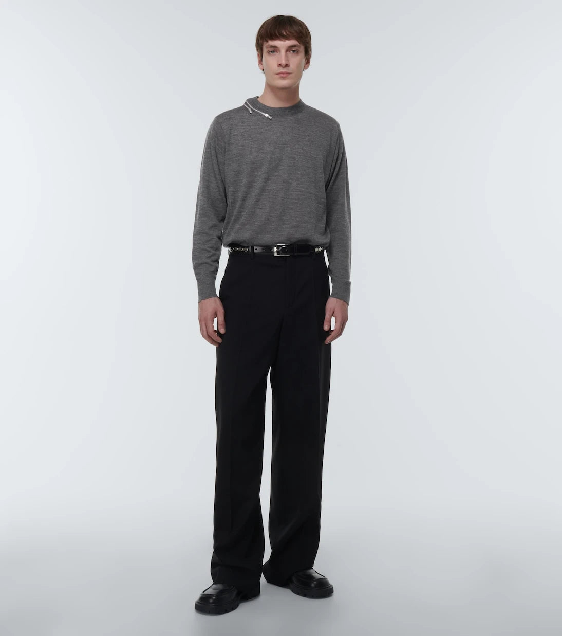 Undercover - Embellished wool sweater