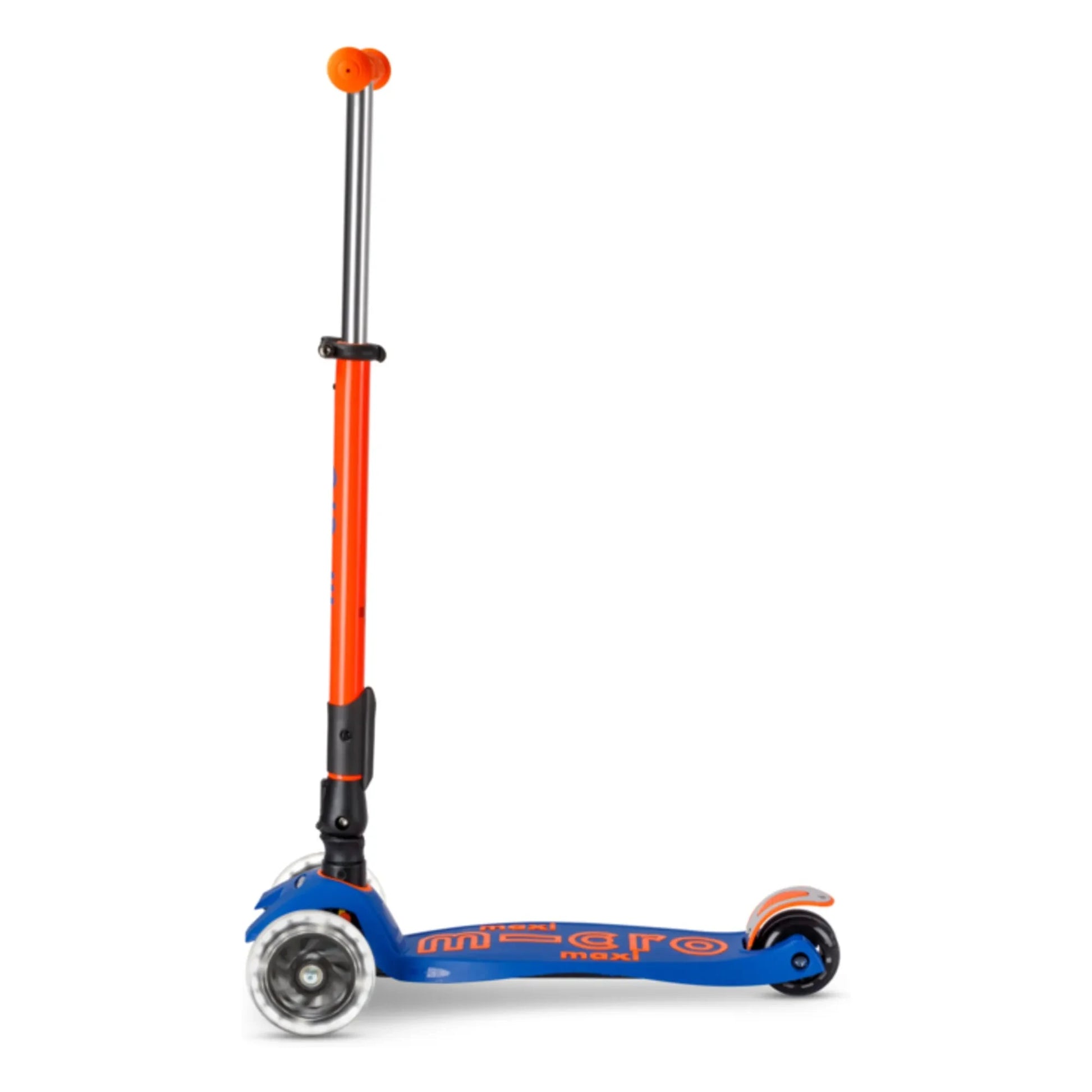 Micro - Maxi Foldable Neon LED Scooter | Orange