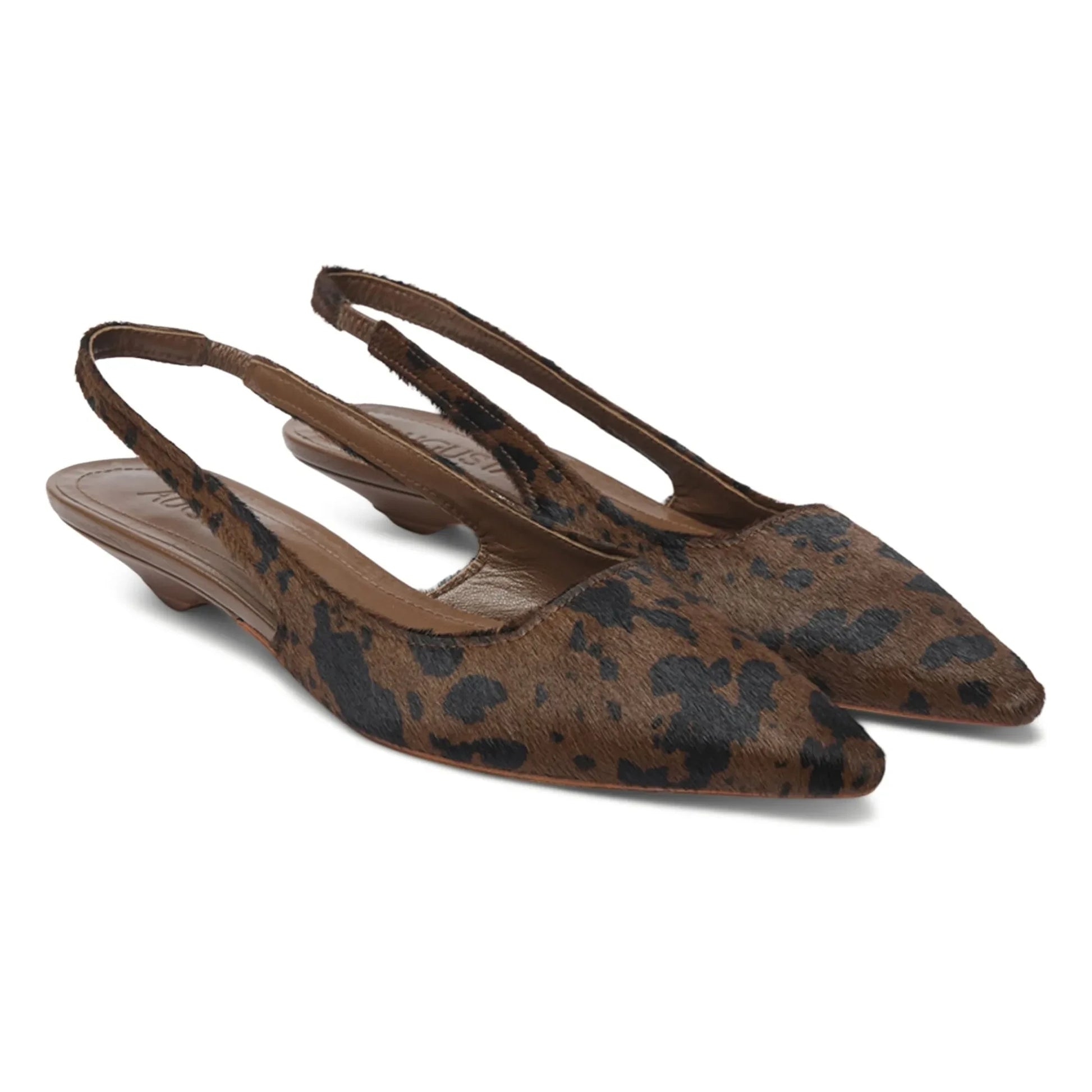 Augusta - Slingback Harper Calfskin | Leopard