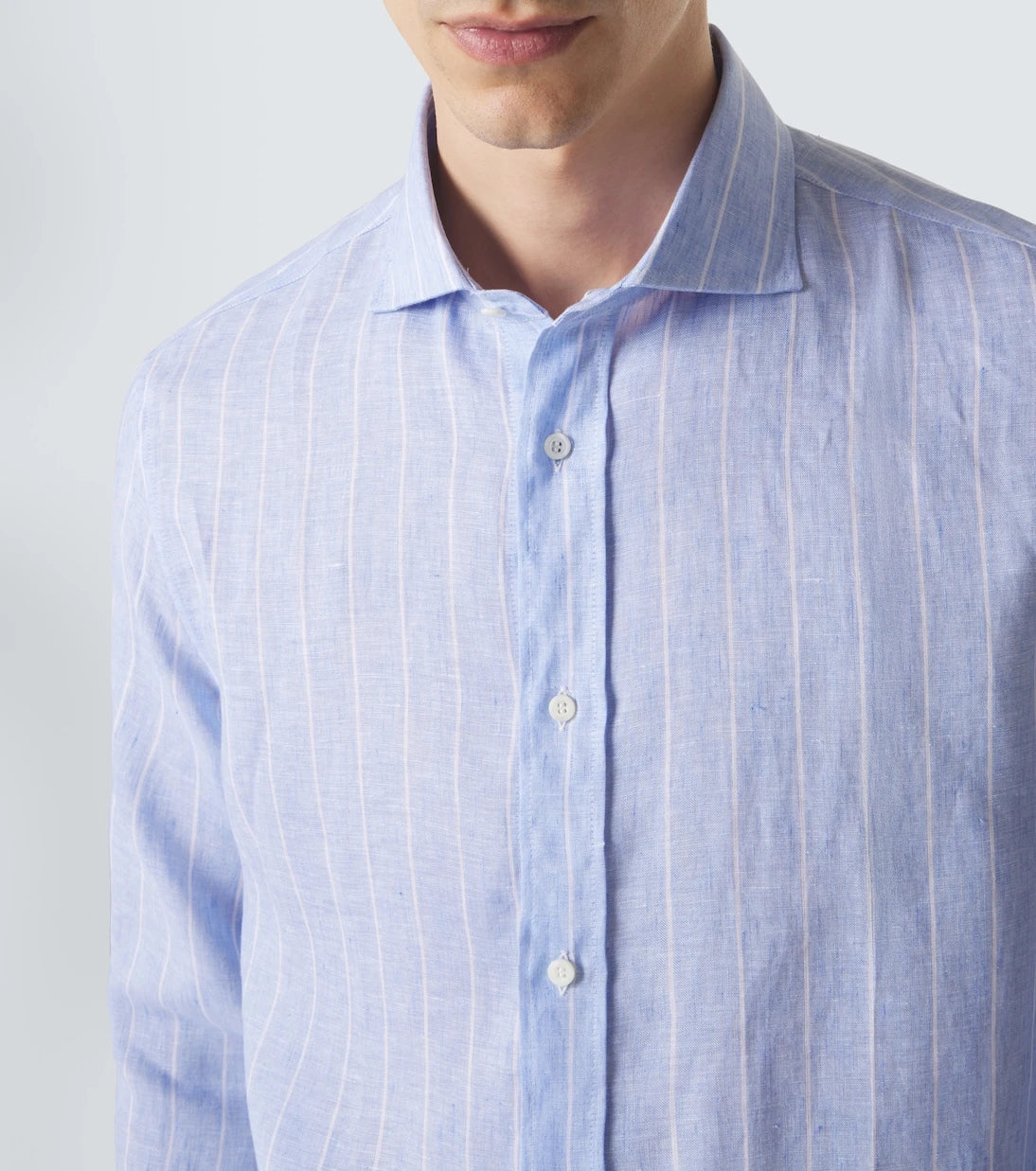 Brunello Cucinelli - Striped linen shirt