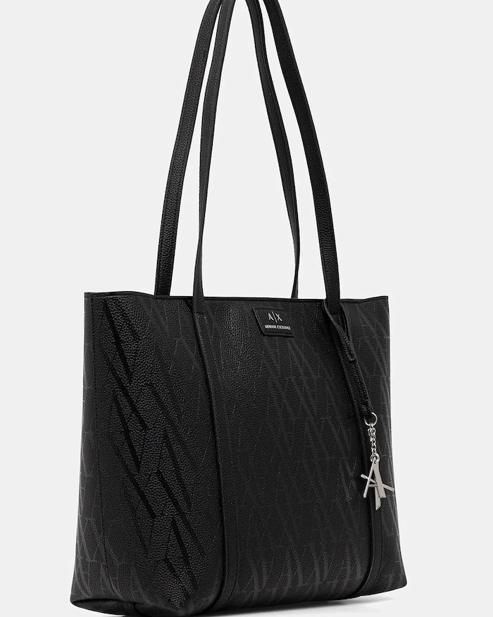 Armani Exchange шопинг чанта дамска от имитация на кожа