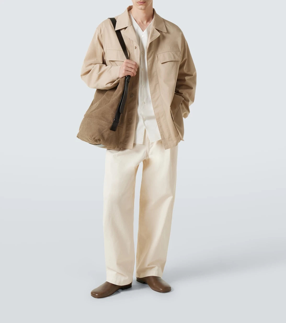 Lemaire - Cotton twill overshirt