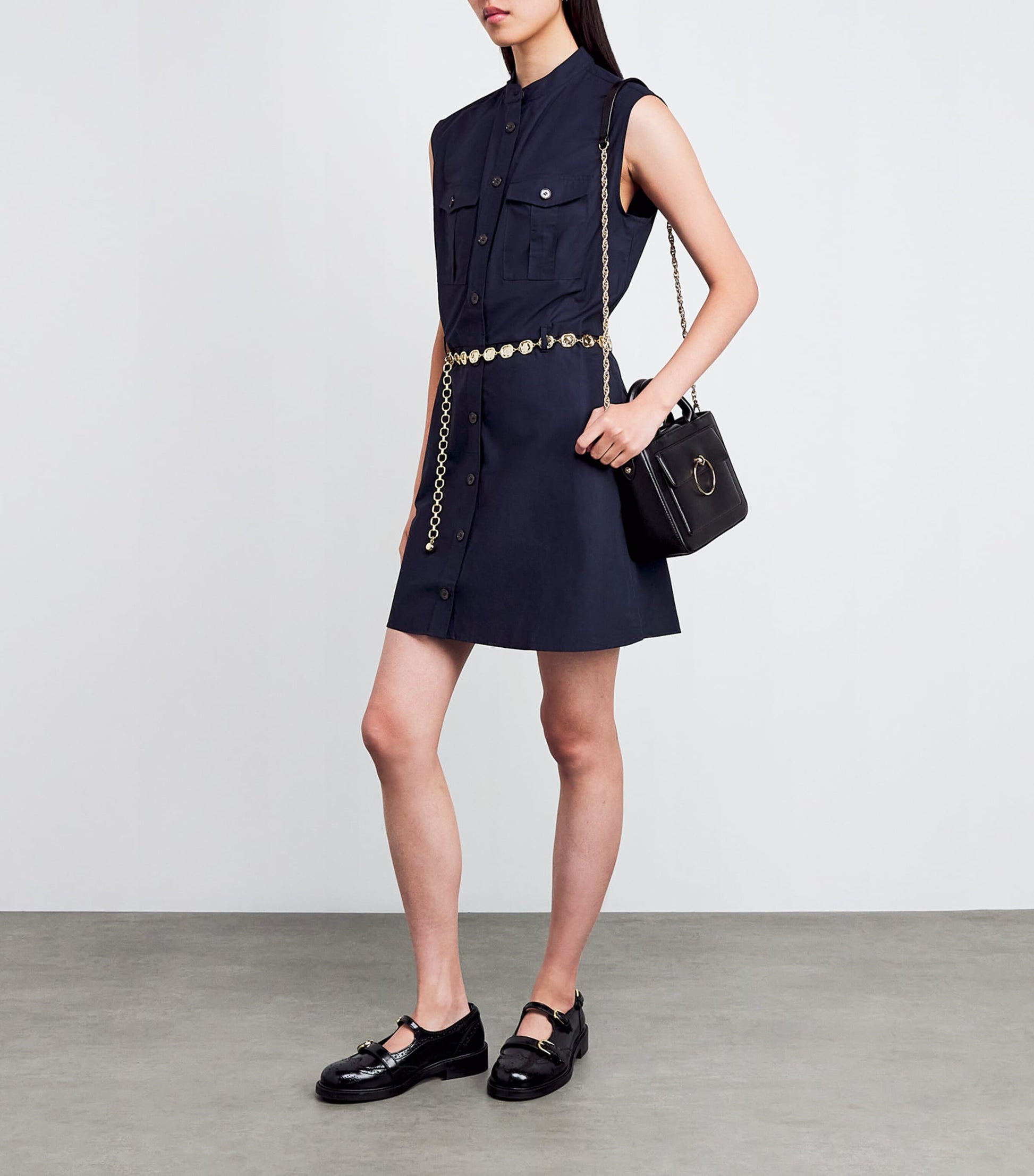 Pebble Chain Belt GOLD