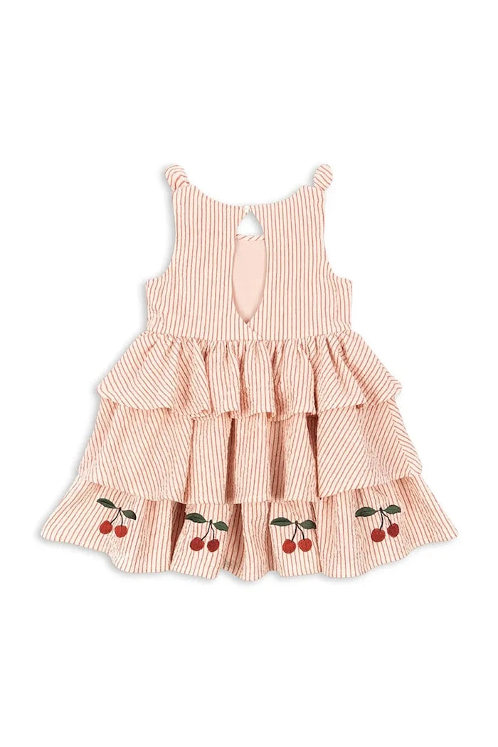 Konges Sløjd pamuklu yazlık elbise ELLIE DRESS GOTS