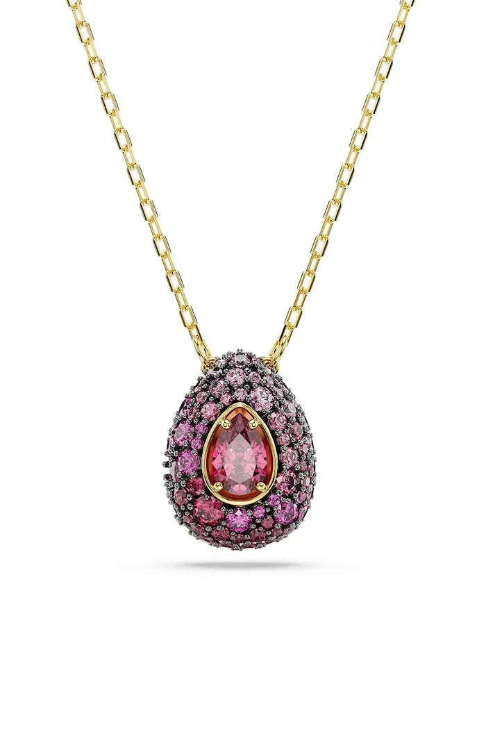 Swarovski kadın altın kaplama zirkon takı seti SUBLIMA 3 parça