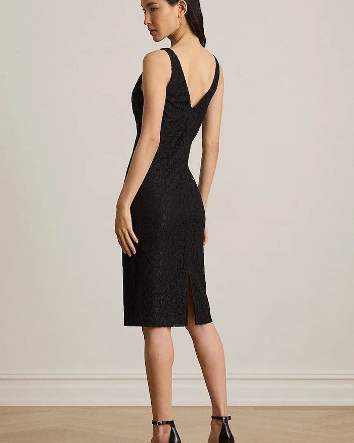 Lauren Ralph Lauren dantel elbise
