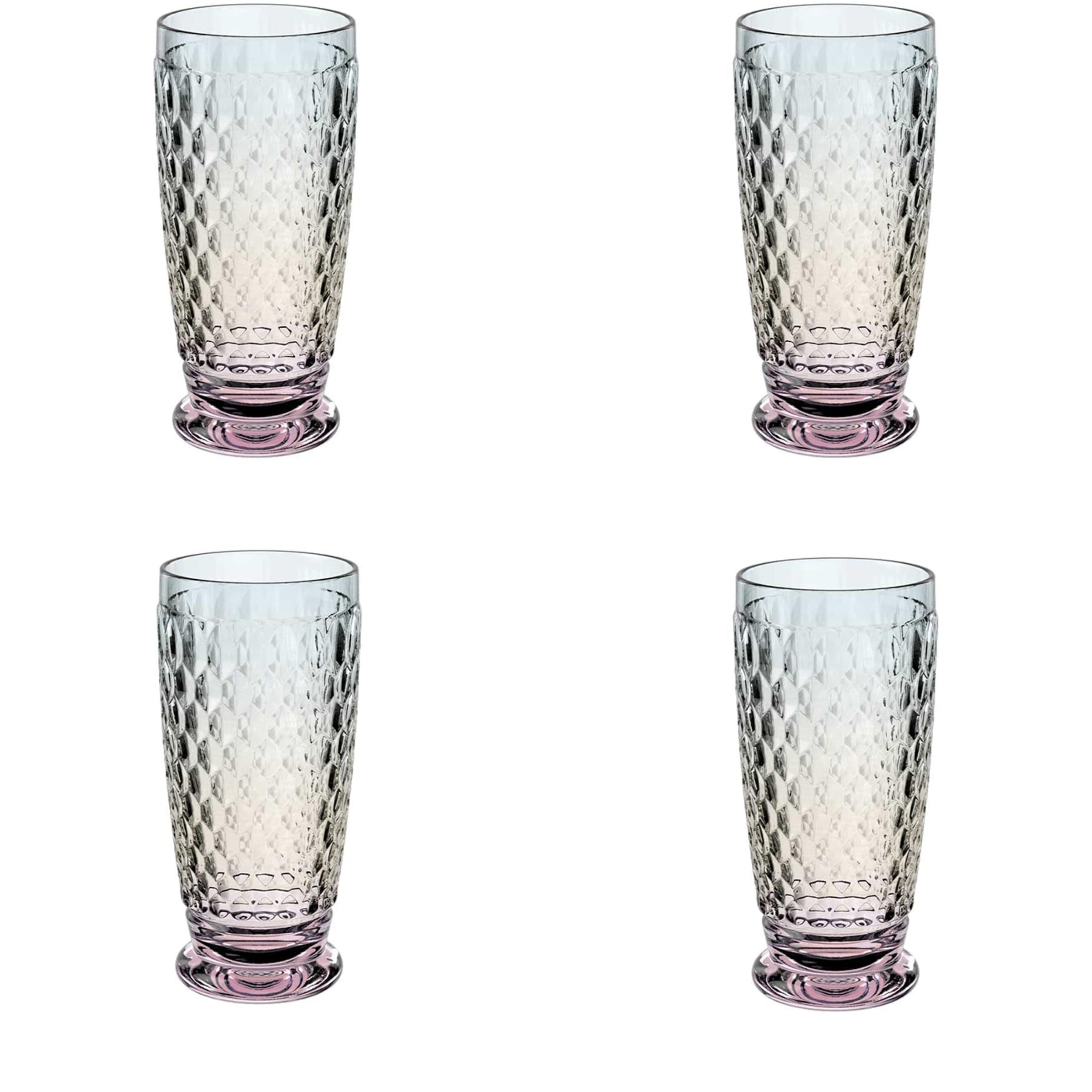 Villeroy & Boch Set of 4 Boston Pearl Highball Tumblers (300ml)