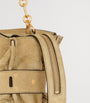 Balmain Small Suede Anthem Shoulder Bag