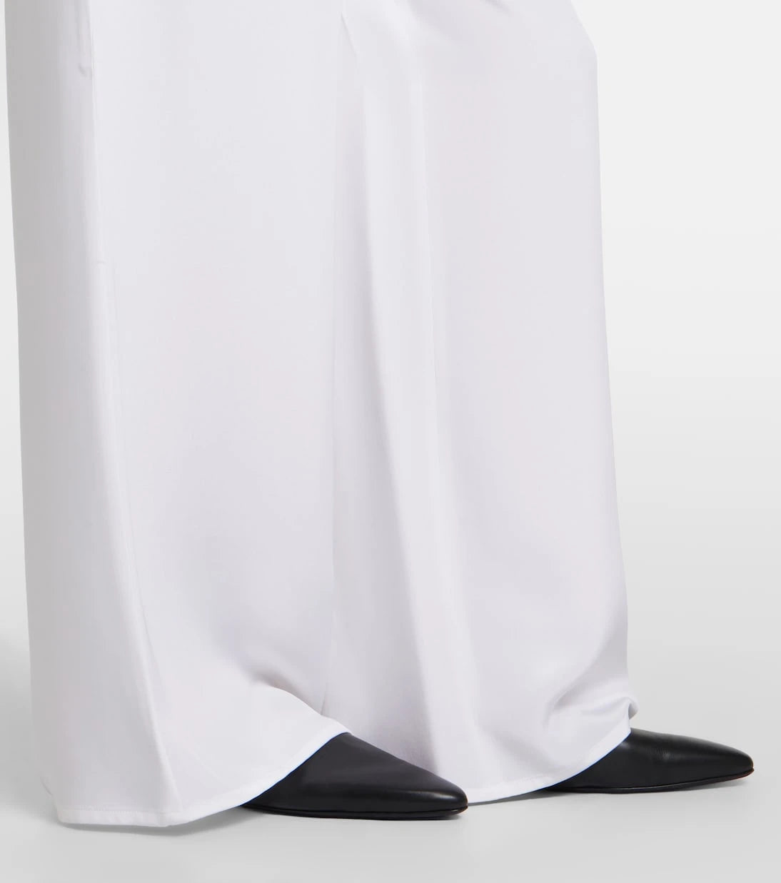 Max Mara - Silk crêpe de chine wide-leg pants