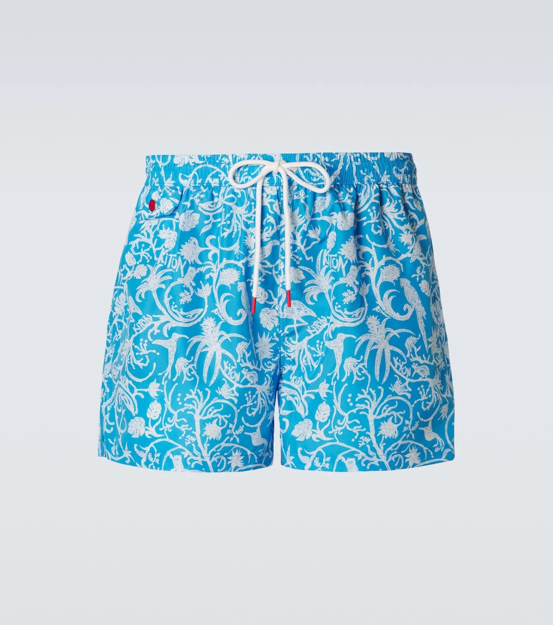 Kiton - Printed swim trunks