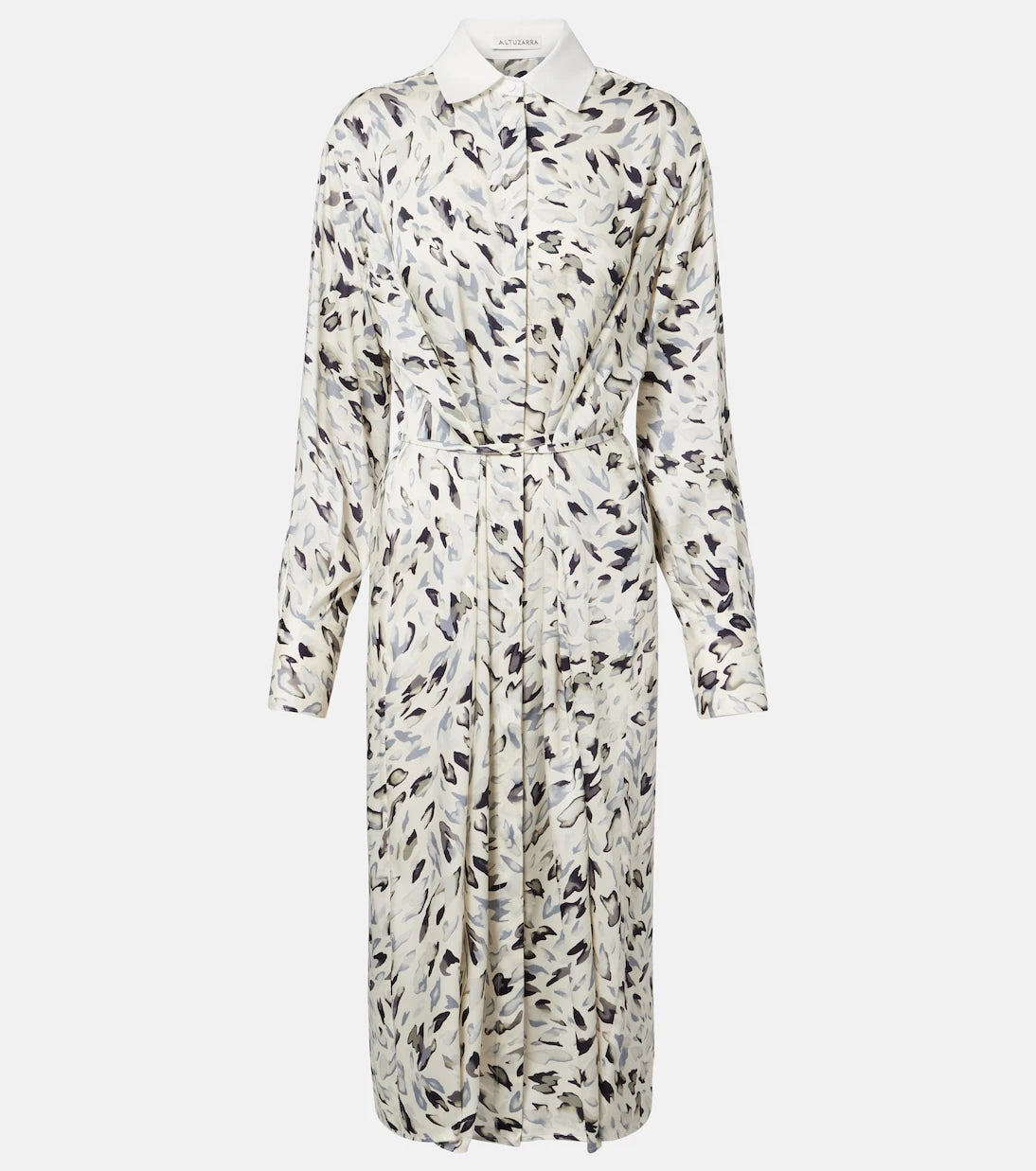 Altuzarra - Floyd printed cotton-blend shirt dress