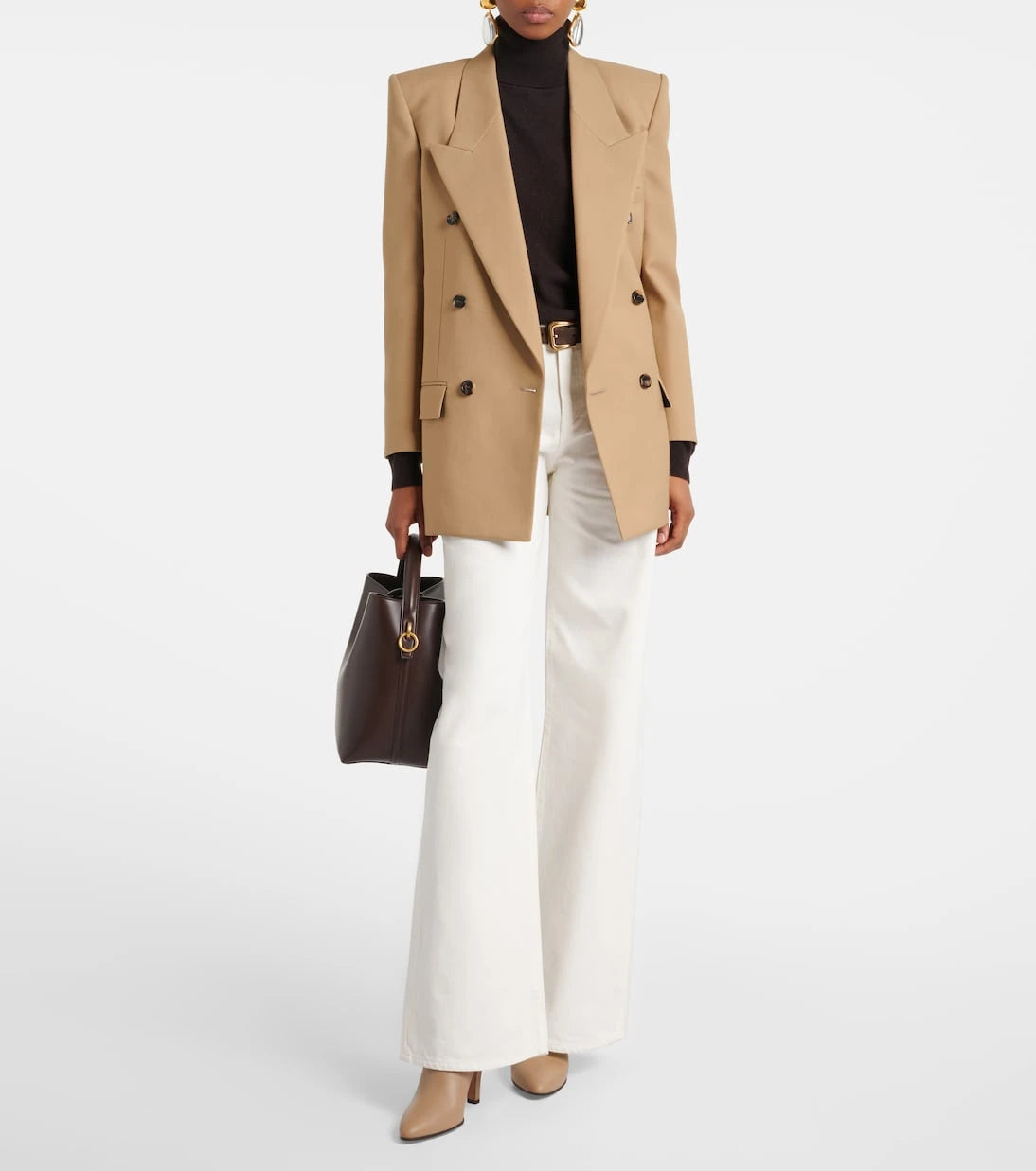 Ralph Lauren Collection - Mid-rise wide-leg jeans