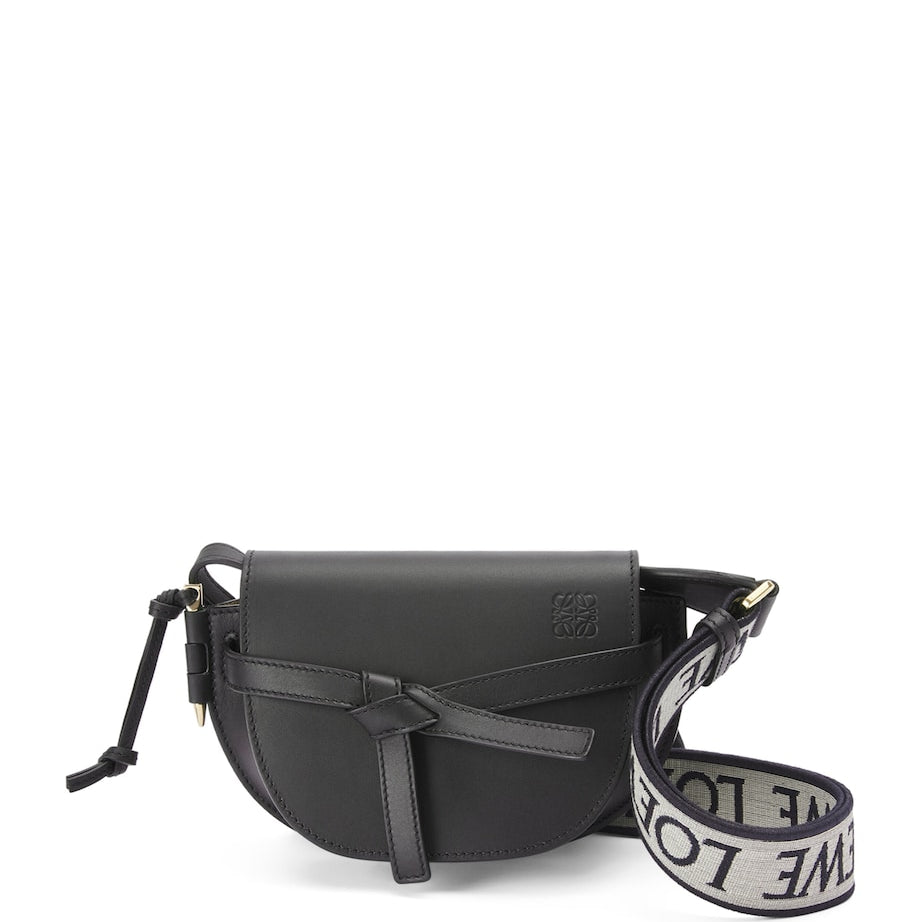 LOEWE Black Mini Gate Dual Bag