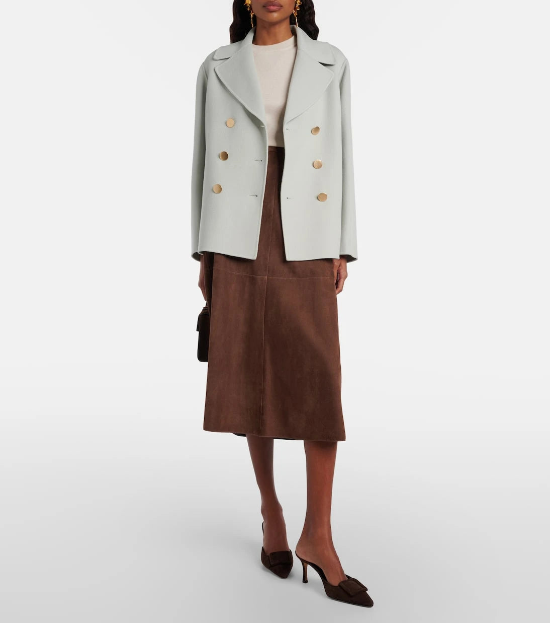 'S Max Mara - Margot double-breasted virgin wool jacket