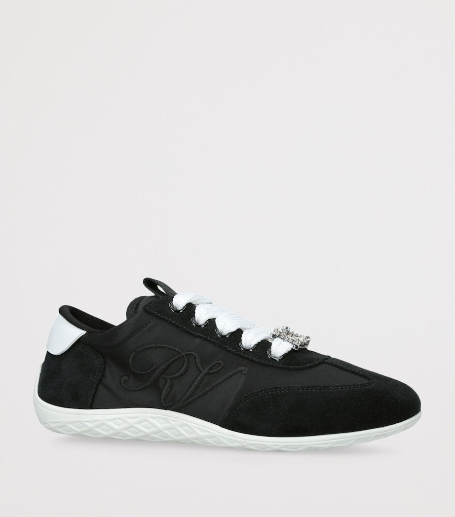 Roger Vivier Multi Leather Charms Low-Top Sneakers