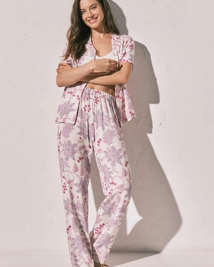 women'secret kadın viskon iki parçalı pijama