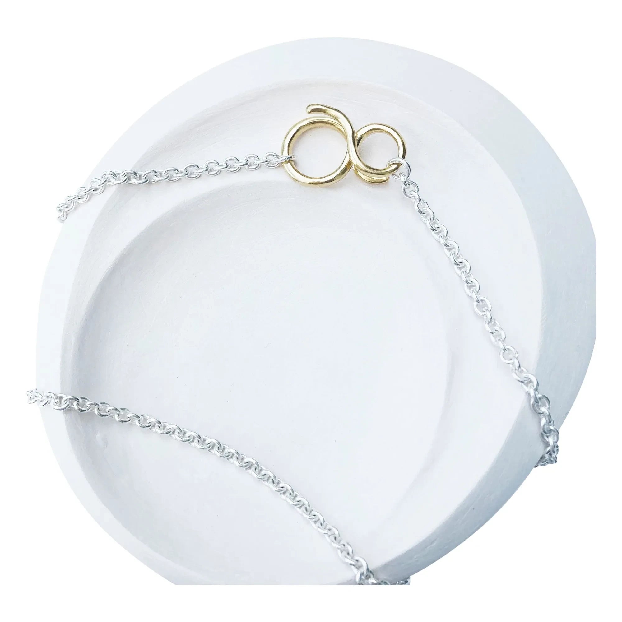 LAH - Le Fil necklace | Silver