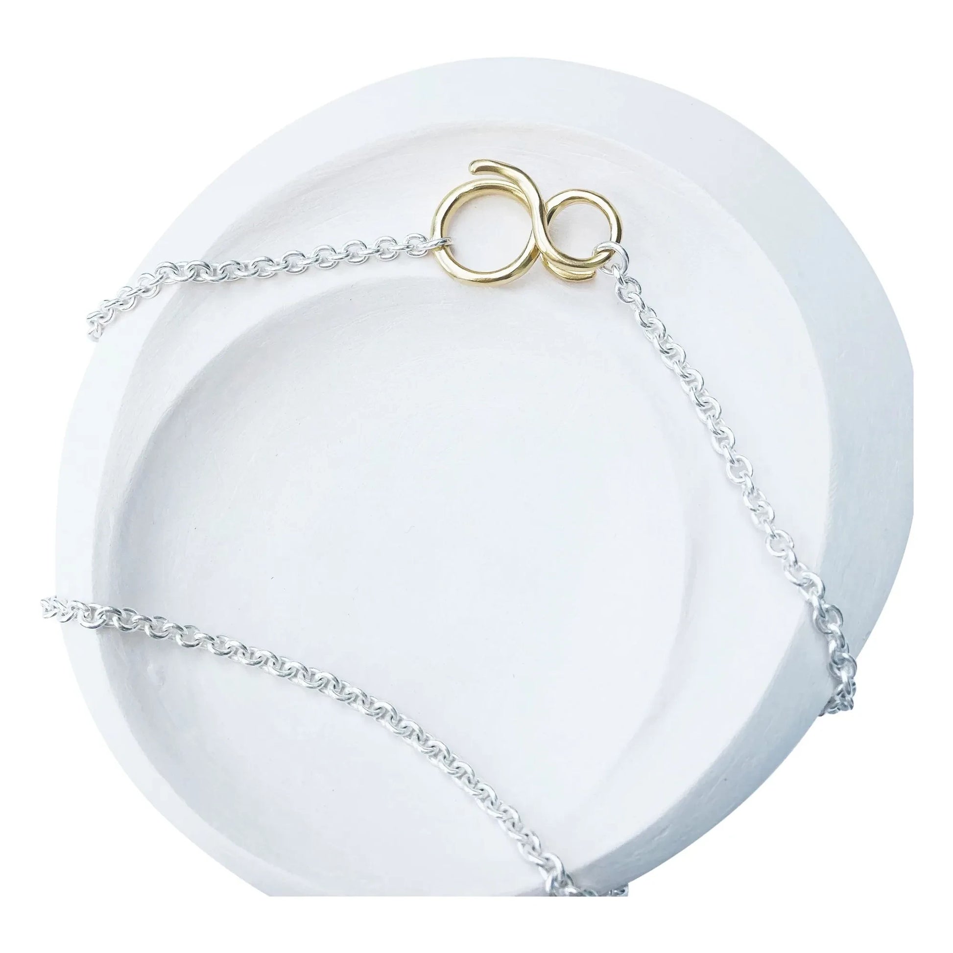LAH - Le Fil necklace | Silver