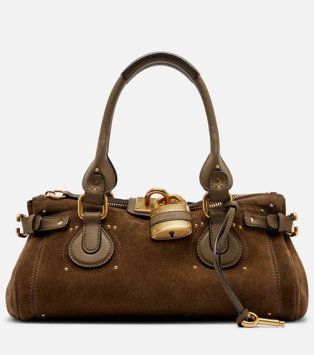 Chloé - Paddington Medium suede shoulder bag
