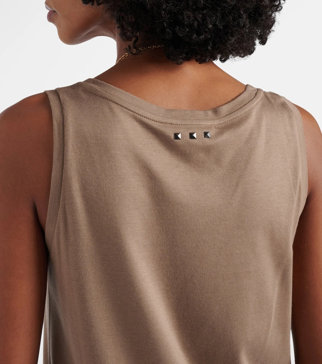 'S Max Mara - Furetto embellished cotton-blend tank top