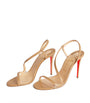 Christian Louboutin Nude Rosalie Leather Sandals 100