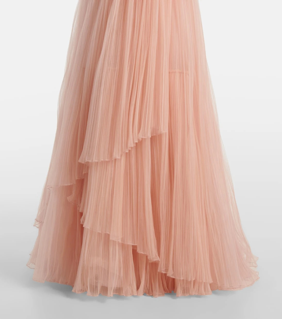 Costarellos - Marinel plissé tulle gown