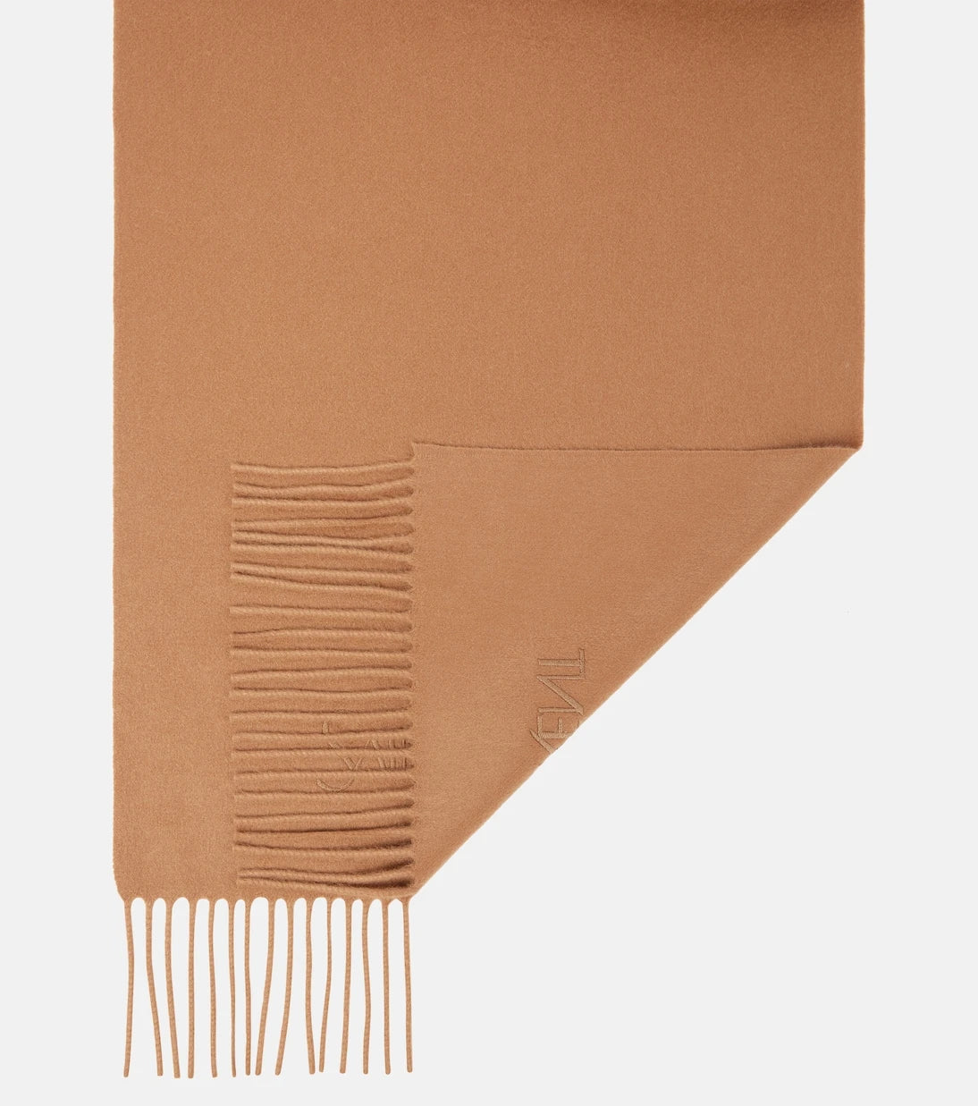 Saint Laurent - Fringed cashmere scarf