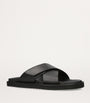 Harrys London Leather Promenade Cross Sandals