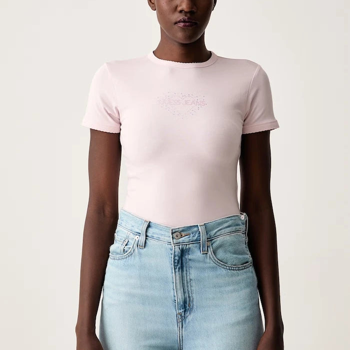 Guess Jeans kadın pamuklu tişört