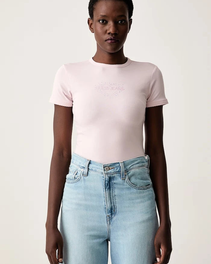 Guess Jeans kadın pamuklu tişört