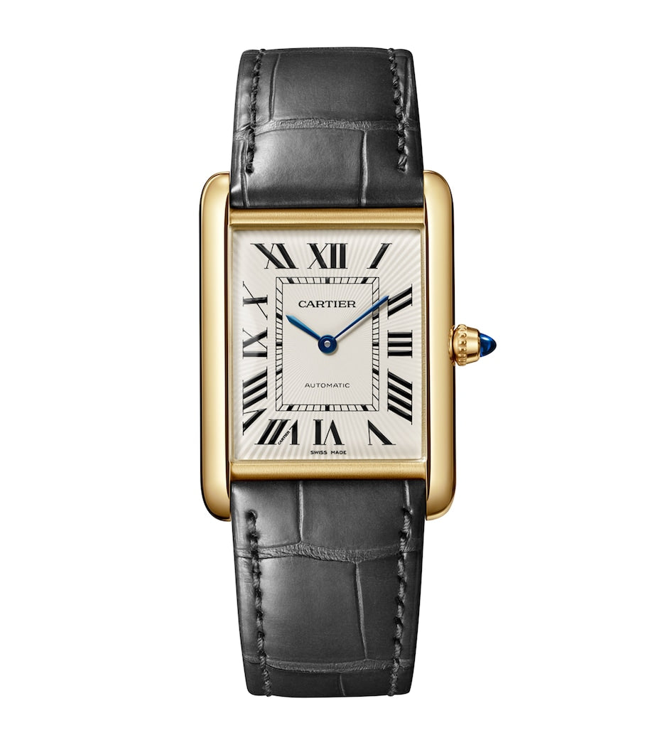 Cartier Large Yellow Gold Tank Louis Watch 27.75mm