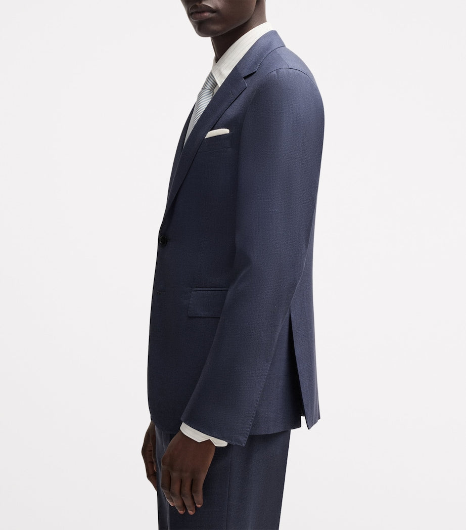 Virgin Wool-Silk 2-Piece Suit