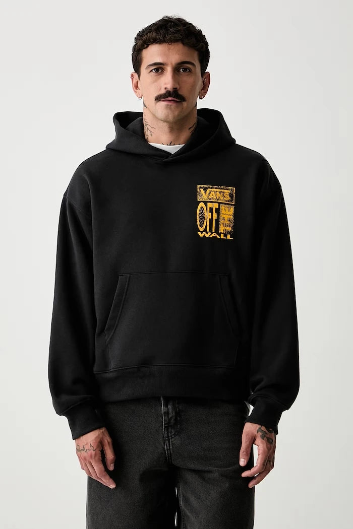 Pamuklu kapüşonlu erkek Vans sweatshirt