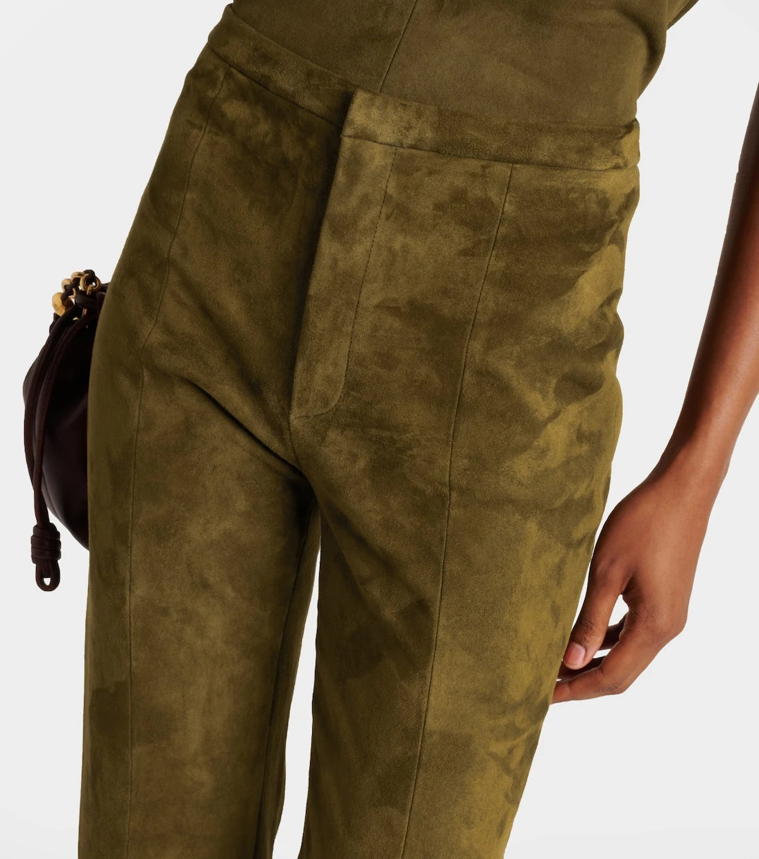 Stouls - Kam 24 suede flared pants