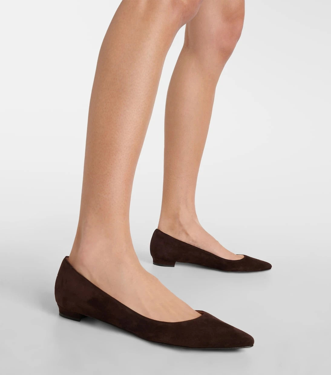 Manolo Blahnik - Lanza BB suede ballet flats