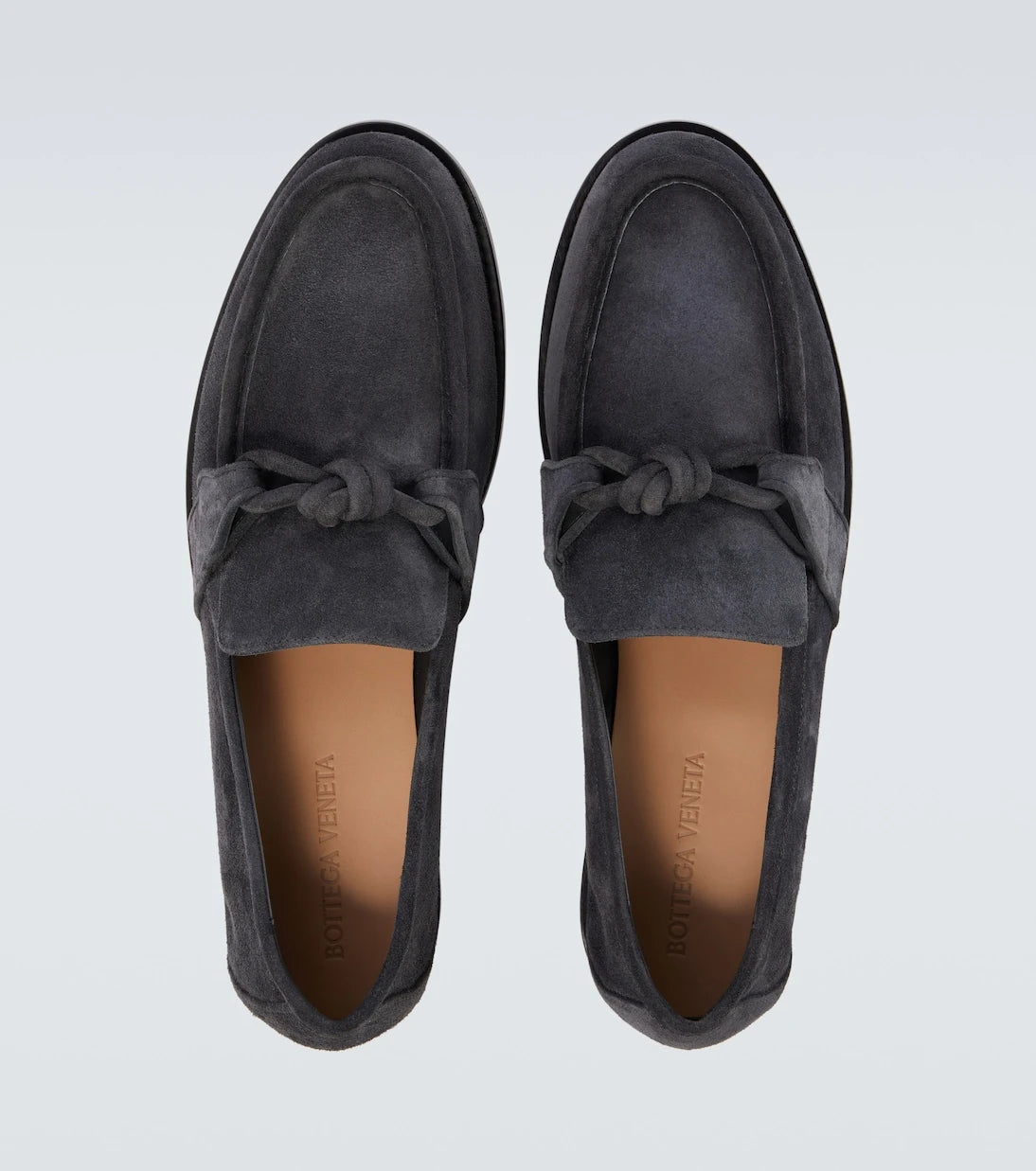 Bottega Veneta - Astaire Knot suede loafers