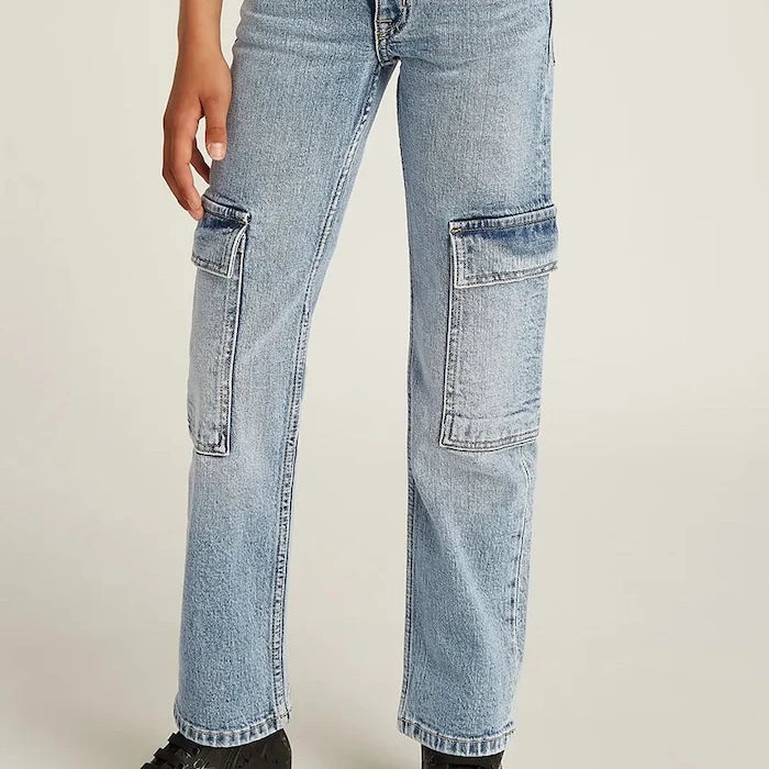 Детски дънки Calvin Klein Jeans MR STRAIGHT