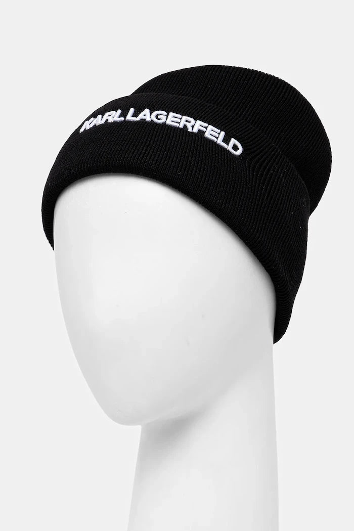 Шапка с вълна Karl Lagerfeld K/ESSENTIAL