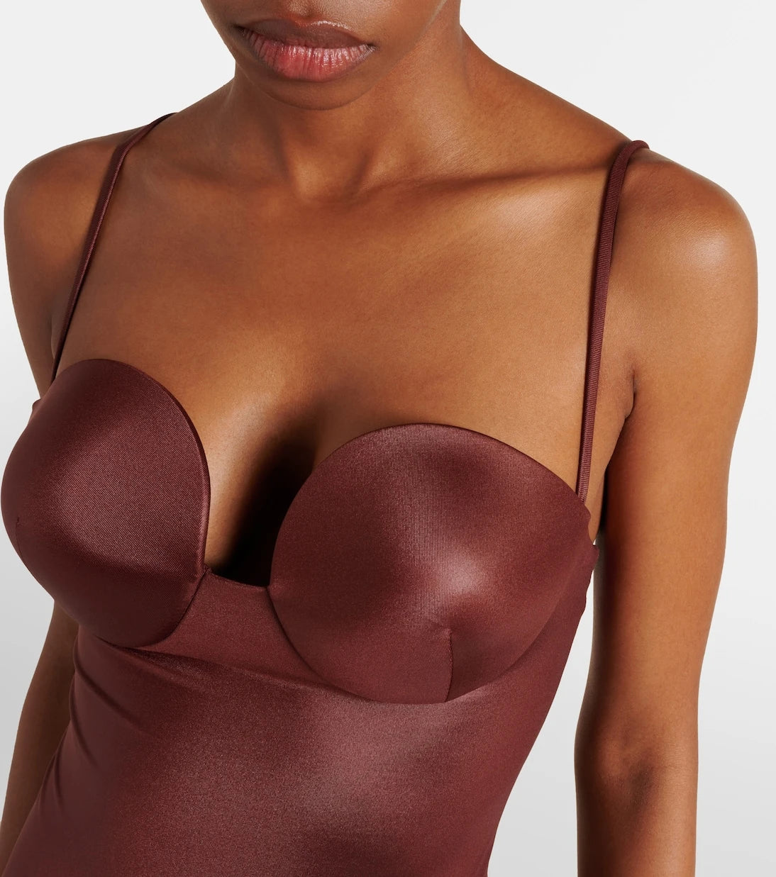 Magda Butrym - Retro bustier swimsuit
