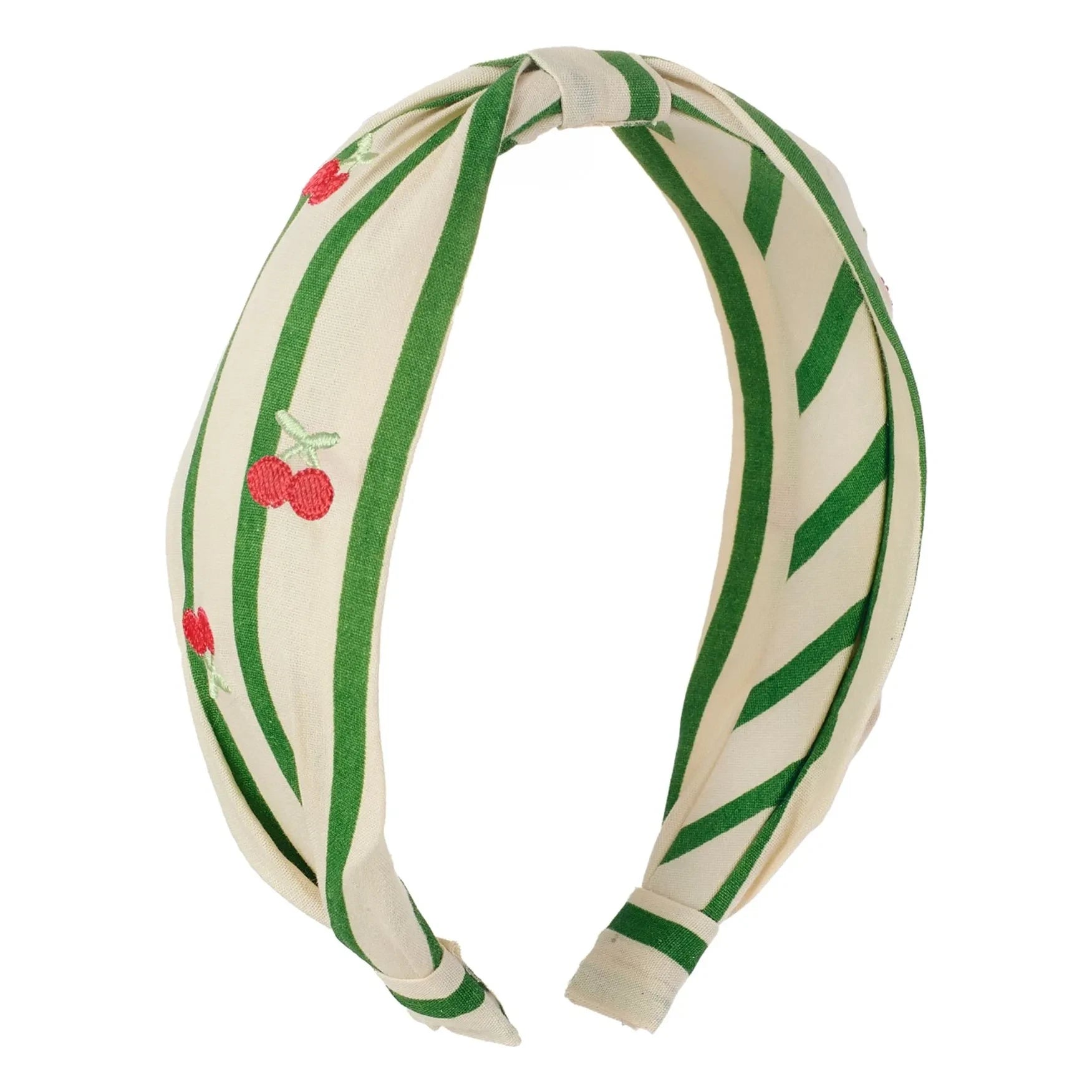 Rockahula Kids - Striped Cherry headband | Ecru