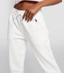 Polo Ralph Lauren White Cropped Sweatpants