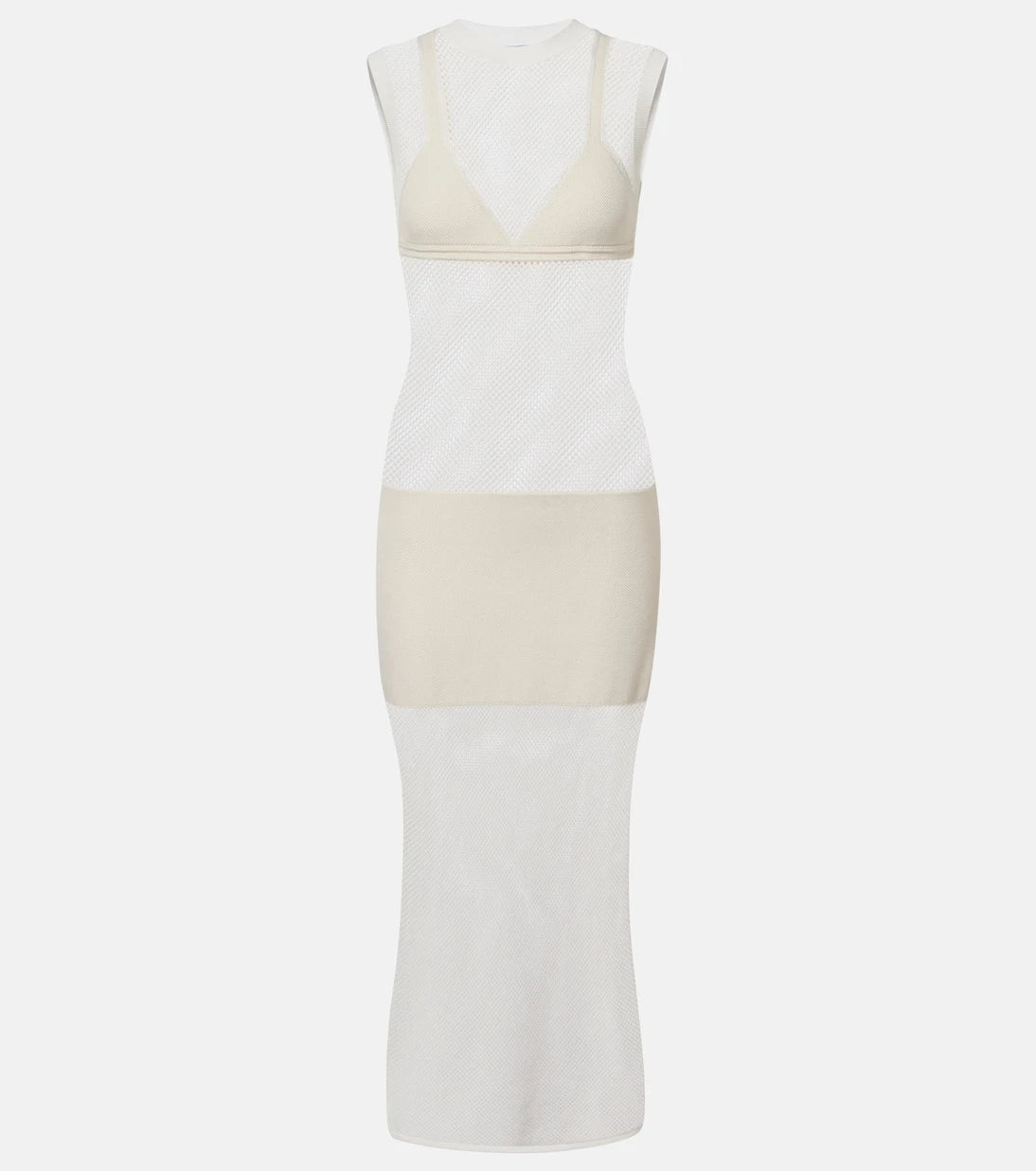 Stella McCartney - Crochet cotton midi dress