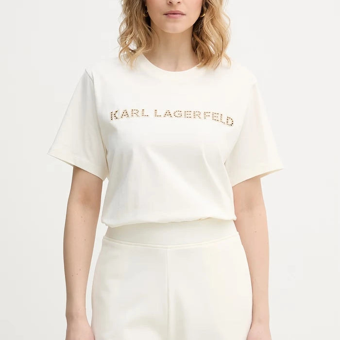 Karl Lagerfeld тениска дамска памучна