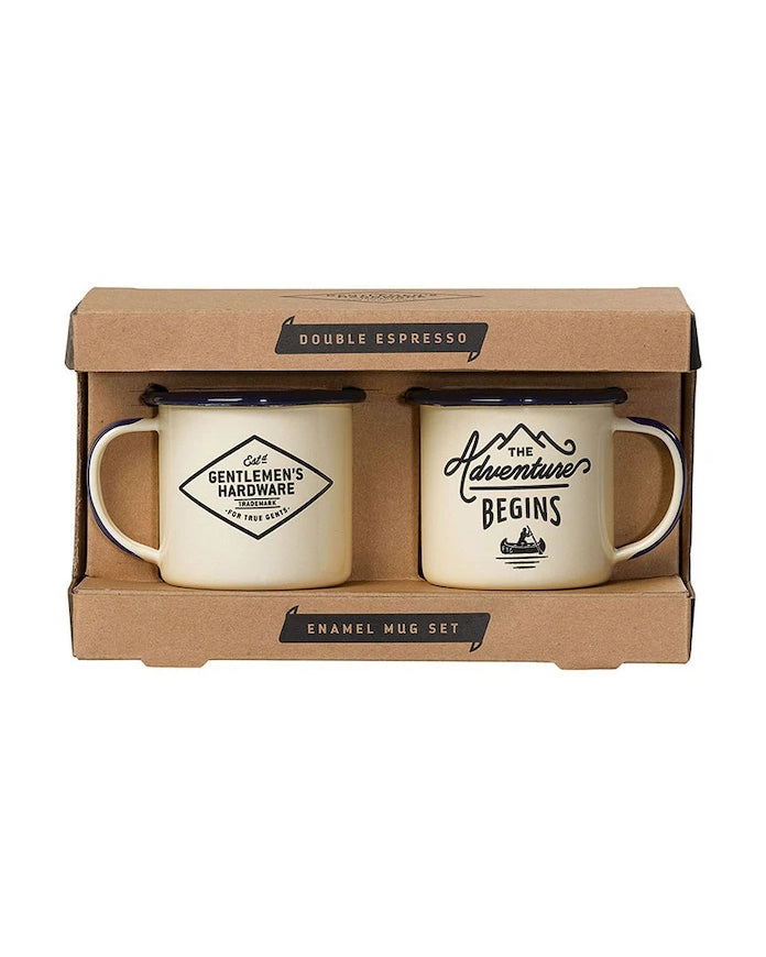 Gentelmen's Hardware Kamping için Espresso Seti 150 ml (2 Parça)