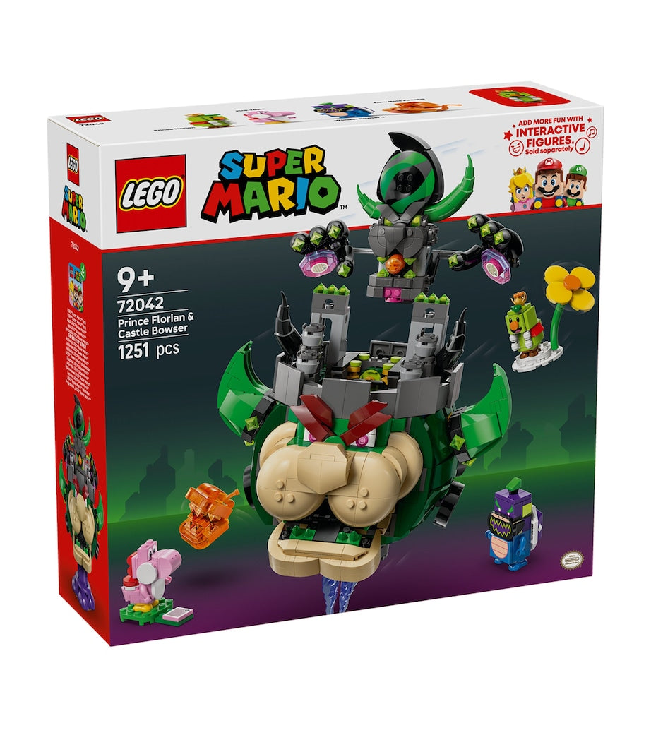 Super Mario Prince Florian & Castle Bowser Set 72042