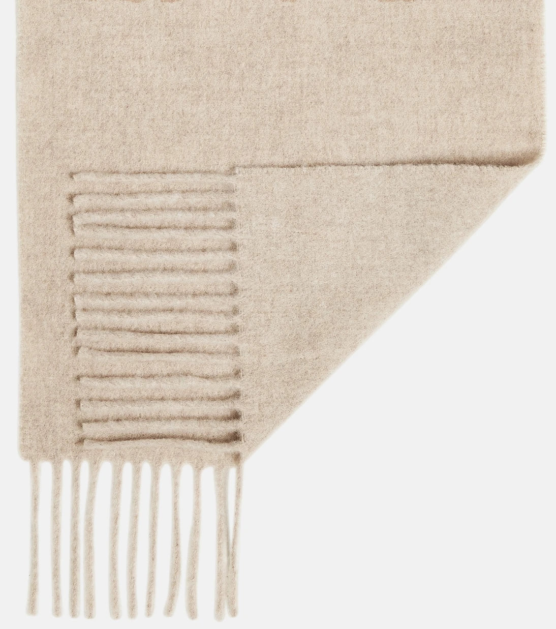 Acne Studios - وشاح كندا سكيني الصوفي المهدّب