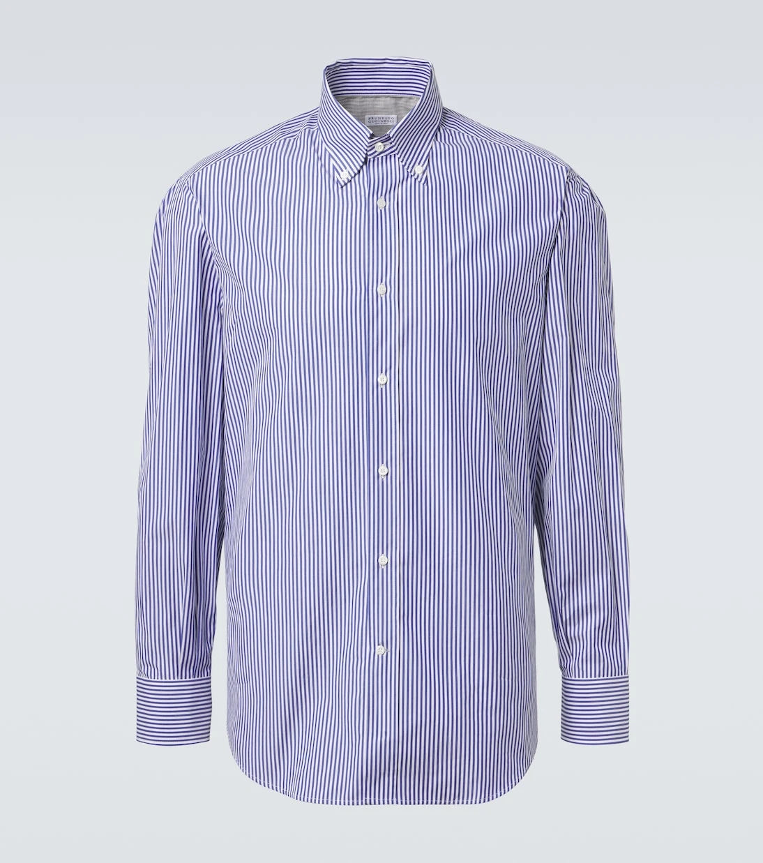 Brunello Cucinelli - Striped cotton shirt