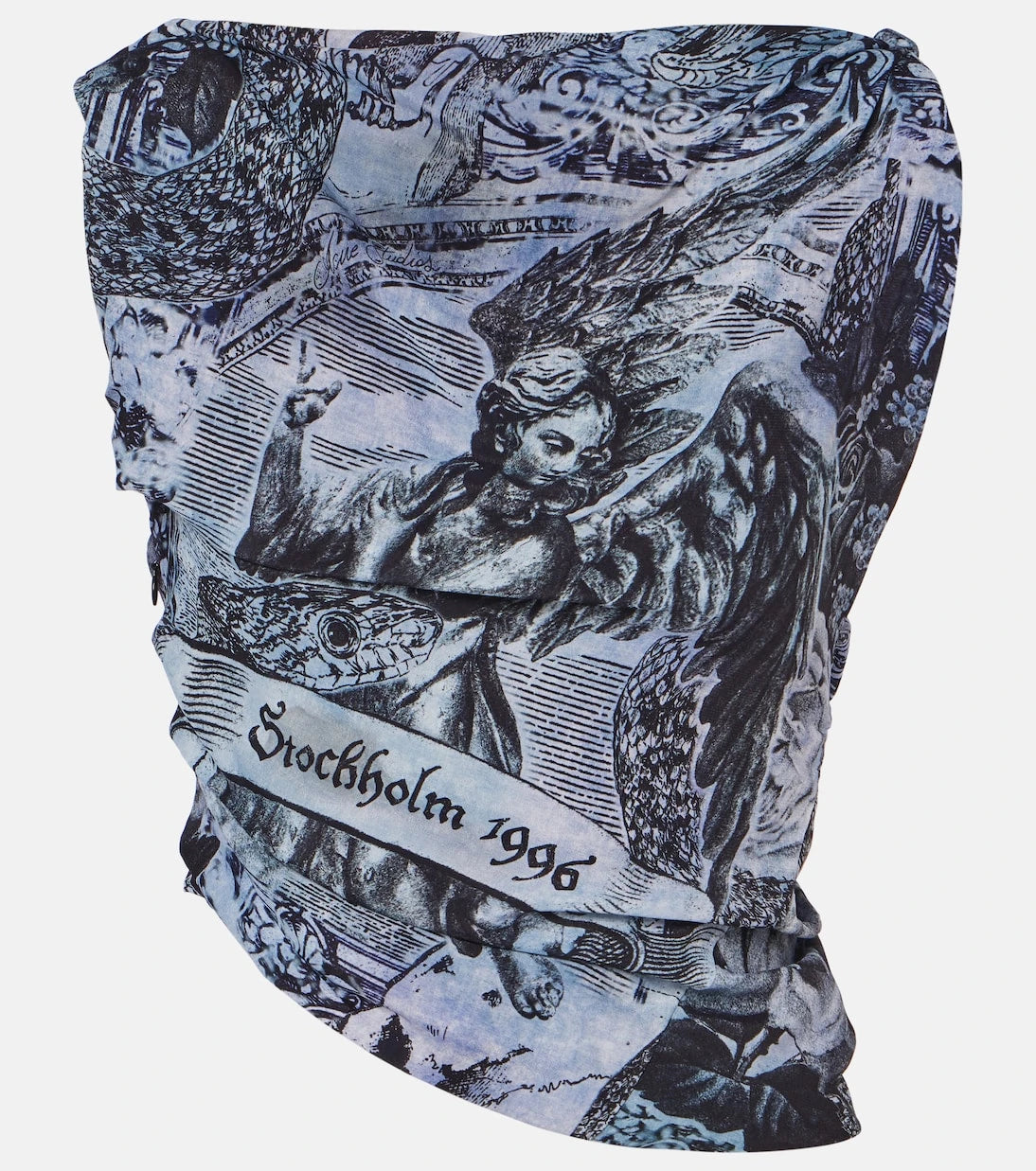 Acne Studios - Printed draped top