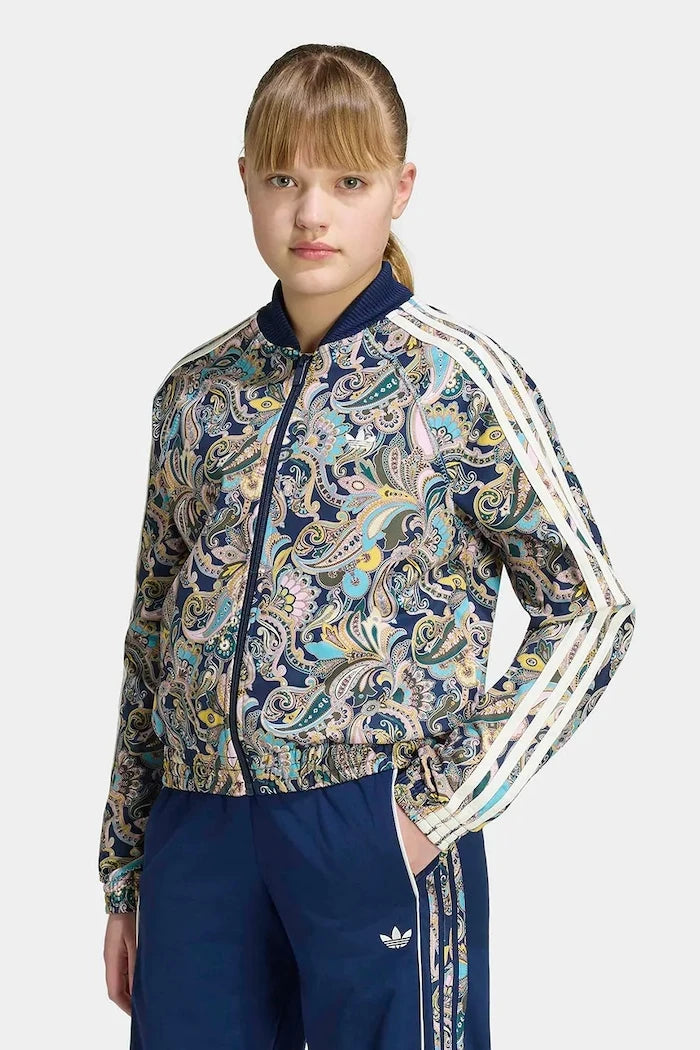 adidas Originals fermuarlı çocuk sweatshirt