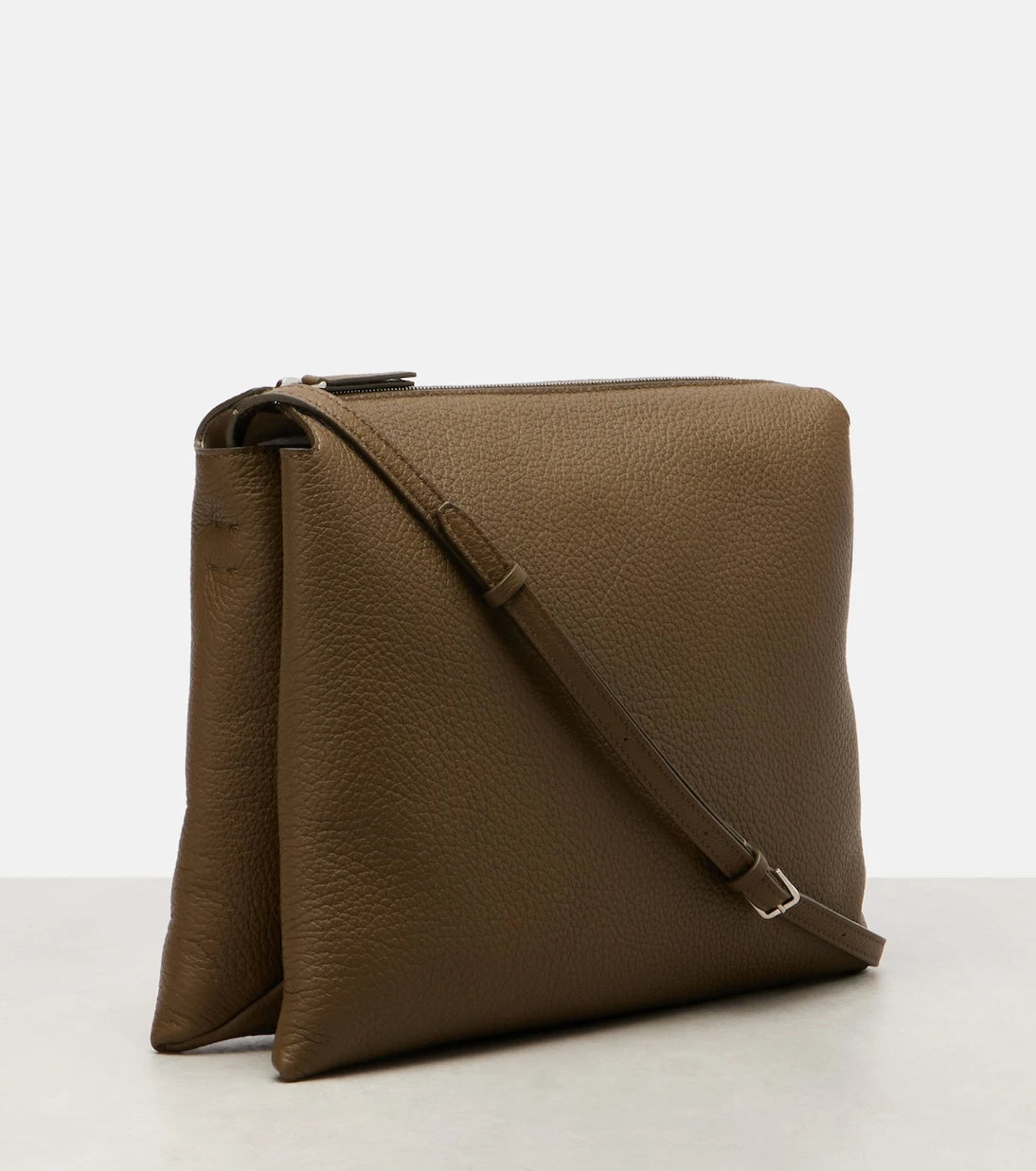 The Row - Nu Twin Small leather shoulder bag